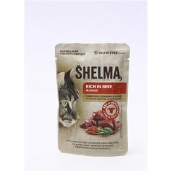 Shelma Cat hovězí a rajčata 85 g