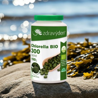 Zdravý den Chlorella BIO 300 tablet – Hledejceny.cz