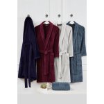 Soft Cotton pánský župan Premium bordó – Sleviste.cz