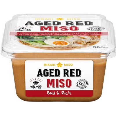 HIKARI Miso pasta vyzrálá červená 300 g – Zboží Mobilmania