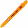 Násadky na šipky WINDSON Násadka nylon SHORT 42 mm, transparentní oranžová (3 ks)