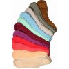 Teplé zimní ponožky ZWD-201 3 páry vícebarevná