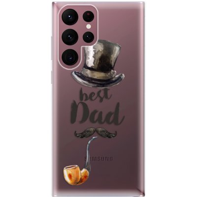 Pouzdro iSaprio - Best Dad Samsung Galaxy S22 Ultra 5G