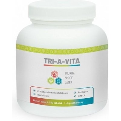 TRI-A-VITA Čaga Graviola Kurkuma 150 tobolek – Hledejceny.cz