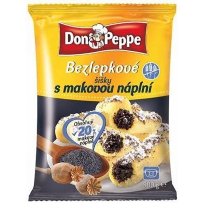 Don Peppe Bezlepkové šišky s makovou náplní 500g – Zboží Dáma