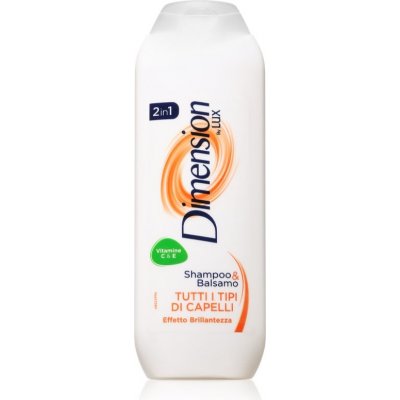 Unilever Dimension by LUX 2v1 šampón a balzám pro všechny typy vlasů 250 ml – Hledejceny.cz