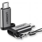 Ugreen USB-C na micro USB šedý US282 – Zboží Živě