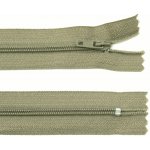 Spirálový zip no.3 nerozepínací 22cm - více barev color: 695 taupe béžová – Hledejceny.cz