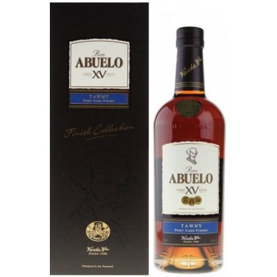 Ron Abuelo XV Tawny Cask Finish 40% 0,7 l (kazeta) – Zboží Mobilmania