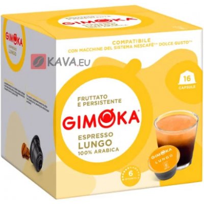 Gimoka Caffe Lungo pre Dolce Gusto 16 ks