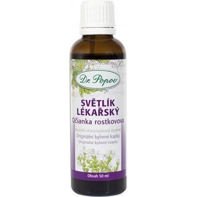 Dr.Popov Kapky bylinné Světlík lékařský 50 ml – Hledejceny.cz