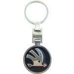 Přívěsek na klíče Mjakes oboustranná černá pro vozy ŠKODA – Hledejceny.cz