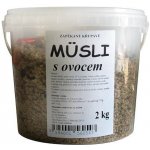Bonavita Müsli zapékané gastro v kyblíku s ovocem 2 kg – Sleviste.cz