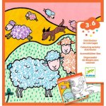 DJECO Zábavná krabička s omalovánkami a hrami Farma – Hledejceny.cz