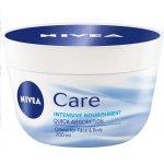 Nivea Care výživný krém pro pleť a tělo (Intensive Nourishment) 200 ml – Zboží Dáma