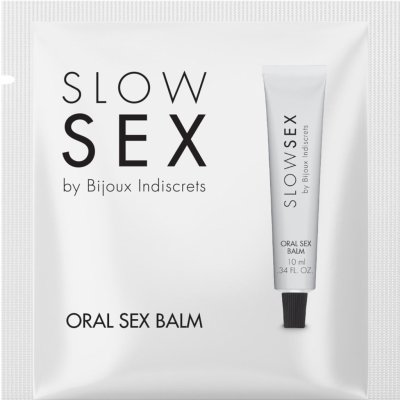 Bijoux Indiscrets Slow Sex Oral Sex Balm Sachette 2 ml – Zboží Dáma