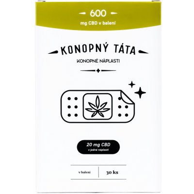 CBD náplasti 600 mg – Zboží Dáma