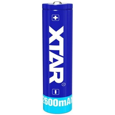 Baterie XTAR 18650 3,7V Li-ion 2600mAh s ochranou – Zboží Živě