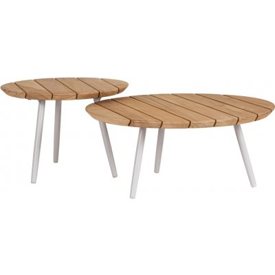 Bizzotto Set 2 zahradních stolků Talaia II. 50/70 cm – Hledejceny.cz