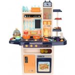 ISO 9571 kuchyňka XXL se zvuky a tekoucí vodou modrá – Zboží Mobilmania