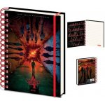 CurePink Poznámkový A5 blok Netflix Stranger Things Not in Hawkins 14,8 x 21 cm SR73806 – Zboží Dáma