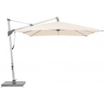 Glatz Boční slunečník Sombrano S+, Glatz, čtvercový 300x300 cm (3x3 m), hliníkový rám antracitový (anthracite), potah polyester 250 g/m2, černá (black) – Hledejceny.cz