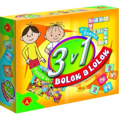 PEXI Alexander soubor her Bolek a Lolek 3 v 1 – Zboží Mobilmania