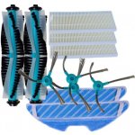 NipponCEC CE2265H Conga 1590, Symbo Laserbot 650, xBot 5, Lauben 52BB, 26BB kartáče a hepa filtry a mopovací textilie 11 ks – Zboží Dáma