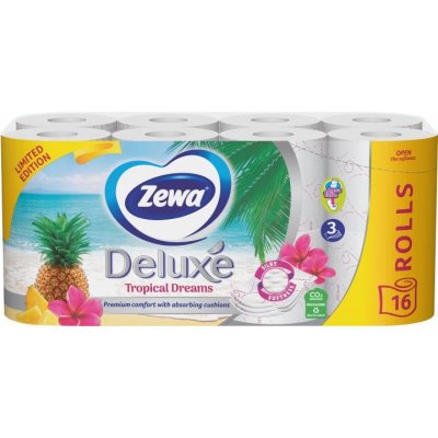 Zewa Deluxe Tropical dreams 3-vrstvý 16 ks – Zbozi.Blesk.cz