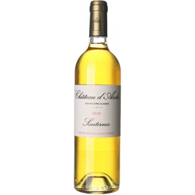 Château D'Arche Sauternes Grand Cru sladké bílé 2010 14% 0,75 l (holá láhev) – Hledejceny.cz