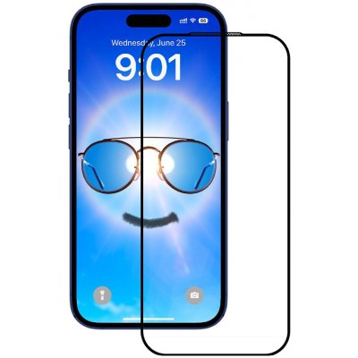 ANANK ochranné sklo 2.5D proti odleskům iPhone 17 černé 162290 – Zboží Živě