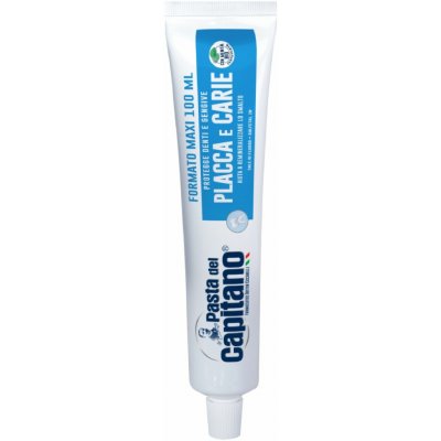 Pasta Del Capitano Plaque & Cavities pro prevenci plaku a zubního kazu 100 ml – Hledejceny.cz