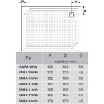 Gelco Sara 100 x 90 cm HS10090 – Zboží Dáma