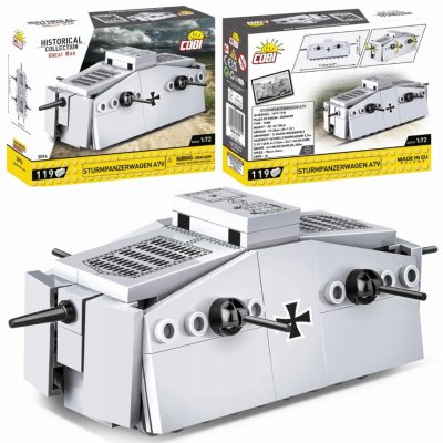 COBI 3094 tank Sturmpanzerwagen A7V – Zboží Dáma