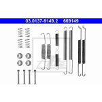 Sada přílušenství brzových čelistí ATE 03.0137-9149.2 (03013791492) – Sleviste.cz