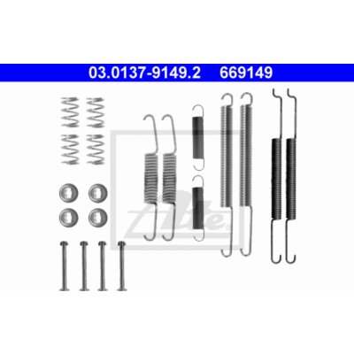 Sada přílušenství brzových čelistí ATE 03.0137-9149.2 (03013791492) – Sleviste.cz