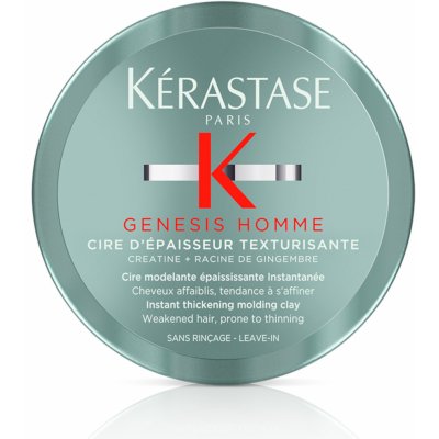 Kérastase Genesis Homme Cire Dépaisseur Texturisante Tvárný vosk 75 ml – Zboží Mobilmania