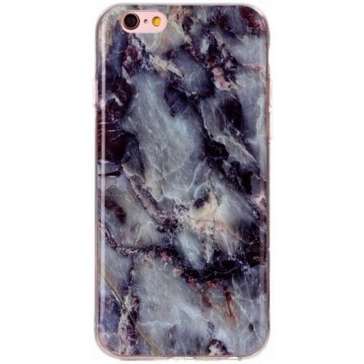 Pouzdro AppleKing ochranné plastové Apple iPhone 6 / 6S - modročerné mramor – Zboží Živě