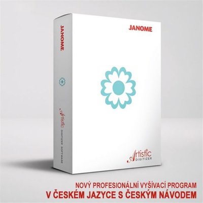Janome Artistic Digitizer software pro tvorbu výšivek od 29 645 Kč -  Heureka.cz