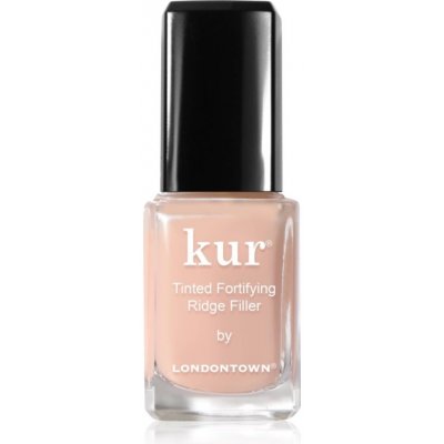 LONDONTOWN Kur Tinted Fortifying Ridge Filler vyhlazující podkladový lak na nehty pro suché a křehké nehty odstín Apricot Beige 12 ml – Hledejceny.cz