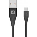 Swissten 71532010 USB-C na USB-C, 1,5m, černý – Zboží Mobilmania