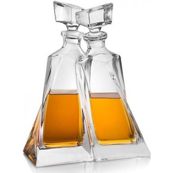 Crystalite Bohemia láhve na whisky LOVERS 500 ml 2 ks