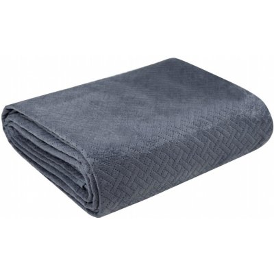 Mybesthome Přehoz na sedačku pohovku LOISE šedá 170x210 cm – Zboží Dáma