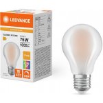 Ledvance LED žárovka LED A60 E27 9.5W = 75W 1055lm 2700K Teplá Bílá stmívatelné FILAMENT – Zboží Mobilmania