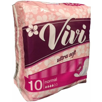 ViVi ultra soft normal vložky s křidélky 10 ks – Zboží Mobilmania