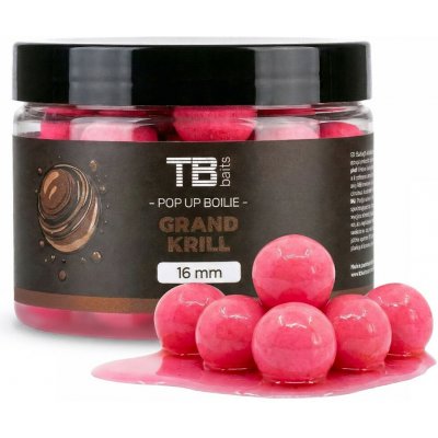 TB Baits Plovoucí Pop-Up Grand Krill + NHDC 50 g 16 mm – Hledejceny.cz