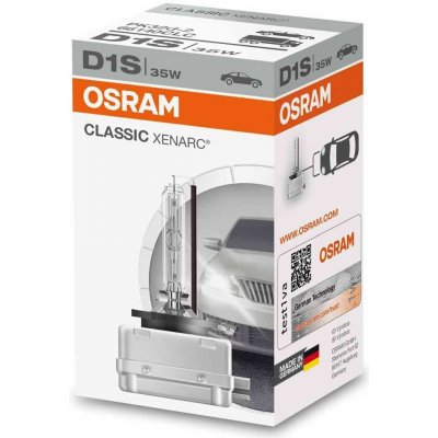 Xenonová výbojka D1S Osram Classic Xenarc 85V 35W PK32d-2 66140CLC 1ks – Zboží Mobilmania