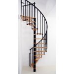 Minka Točité schodiště Berlin Black průměr 120cm pro výšku do 309cm – Zboží Mobilmania
