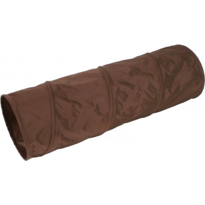 O'lala Pets Tunel pro kočky šusťák 100 x 30 cm hnědá – Sleviste.cz