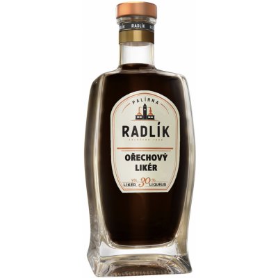 Radlík Ořechový Likér 30% 0,5 l (holá láhev) – Zboží Dáma